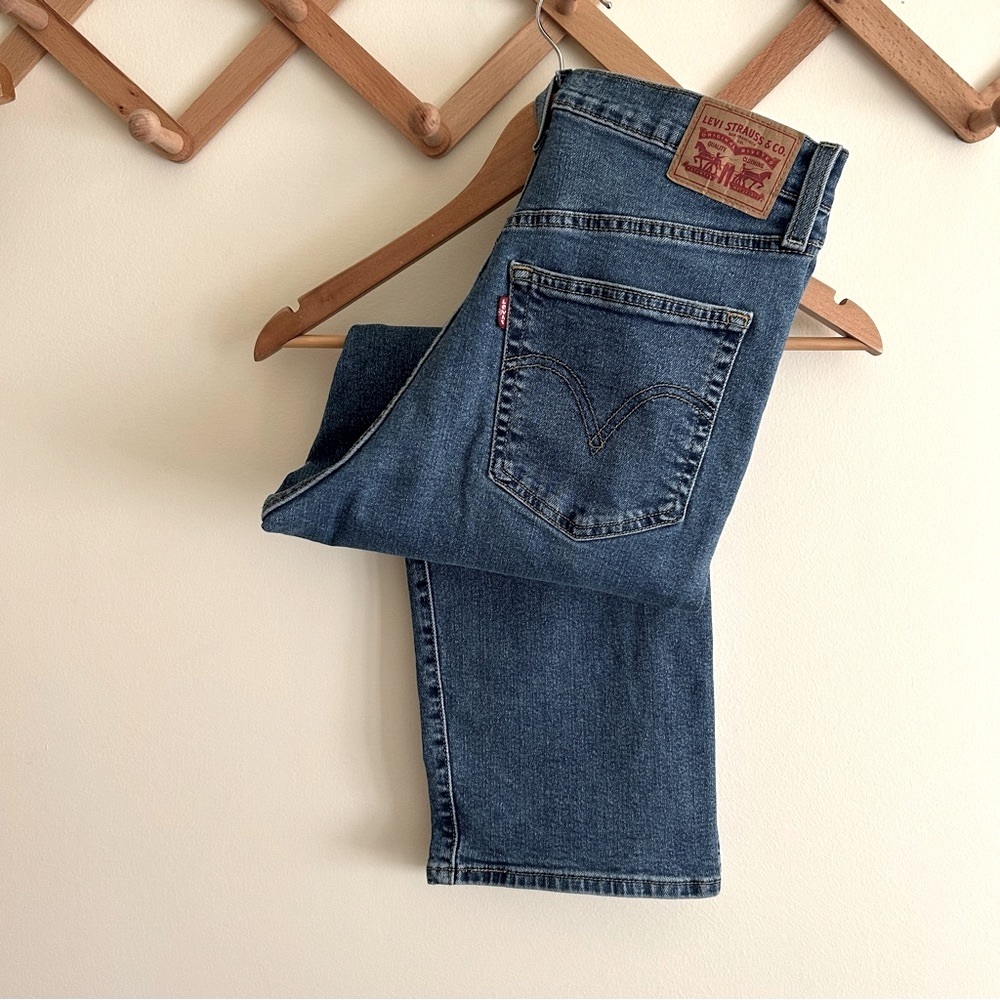 Levi's Blue Straight Jeans Classic Denim Style